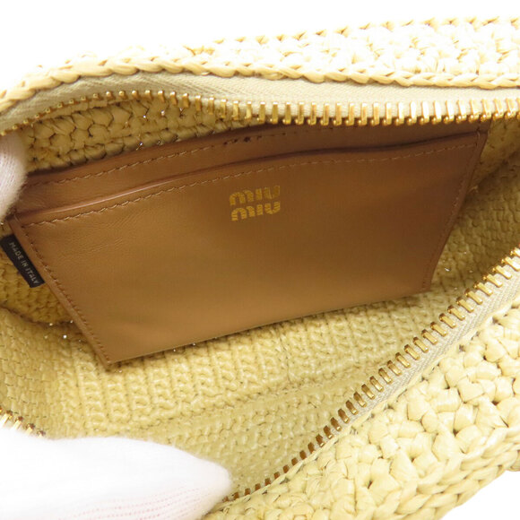 Miu Miu Raffia Handbag - Picture 5 of 10